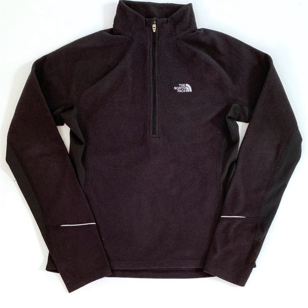 The North Face Black Half-Zip Fleece Top